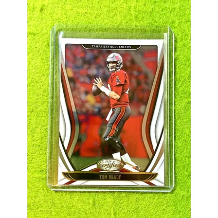 TOM BRADY CERTIFIED CARD JERSEY#12 Tampa Bay BUCCANEERS 2020 Certified Tom Brady