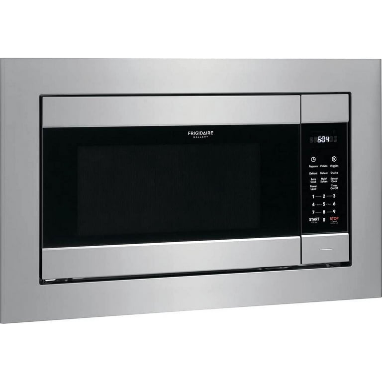 Frigidaire FGMO226NUF Gallery Series 25 Inch Built In Microwave Oven with 1200 Cooking Watts 2.2 cu. ft. Capacity in Stainless Steel
