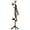 Brown, variant on Sturdy Wooden Coat Tree with 8 Hooks, 3 Adjustable Sizes for Clothes, Hat Stand Used in Bedroom/Office/Entryway, Brown