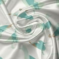 thumbnail image 5 of Ambesonne Bird Valance Pack of 2, Abstract Silhouette Woodcock, 54"X12", Almond Pale Green, 5 of 5