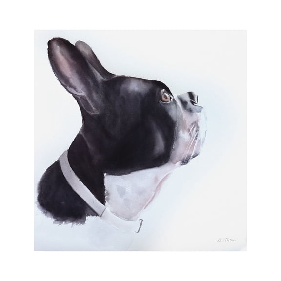 Trademark Fine Art 'Breakfast Time Terrier' Canvas Art by Aimee Del Valle