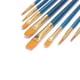 thumbnail image 5 of Juego de pinceles | Pinceles de nailon para artistas del cabello - 10 tamaños | Kit de pintura de acuarela al óleo acrílico | Cerdas anti-desprendimiento y mango de madera | Fácil limpieza | 30, 5 of 9