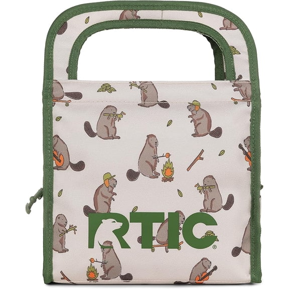 Ice Lunch Bag, Freezable for Women and Men, Reusable Durable Fabric, Cooler Lunch Bags for On The Go Meals, Commuters