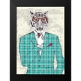 thumbnail image 2 of Matt, Spencer 14x18 Black Modern Framed Museum Art Print Titled - Loverboy (detail), 2 of 5