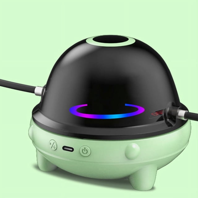 Máquina de saltar la cuerda con Bluetooth, música, LED, automática, inteligente, eléctrica, para interiores y exteriores, color verde