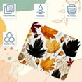 thumbnail image 4 of Thanksgiving Leaves Mouse Pad, Cloth with Rubberized Base, 4 of 7