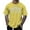 Jaune, variante sur T-Shirts pour Hommes Os Montre Entendre Géant Imprimé Vestes Fantaisie Adultes Bleu Vêtements d'Automne pour Hommes Taille P