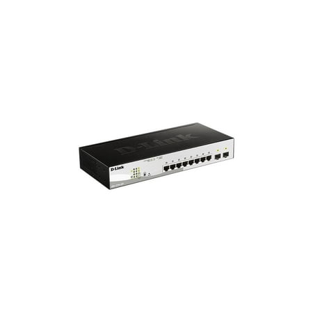 UPC: 0790069329388 | D-Link 10-Port Web Smart Gigabit PoE Ethernet Switch – Lifetime Warranty (DGS-1210-10P)