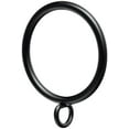 thumbnail image 2 of 30 PCS Curtain Rings, 1.5 Inch Curtain Rings Metal Drapery Ring for Curtain Rods Black, 2 of 7