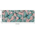 thumbnail image 7 of Blue Butterfly Pink Background Pattern Kitchen Rug Mat,Kitchen Runner Rugs Non Skid Washable,Decorative Kitchen Floor Mats for Kitchen,Sink,Laundry,17"x47.2", 7 of 7