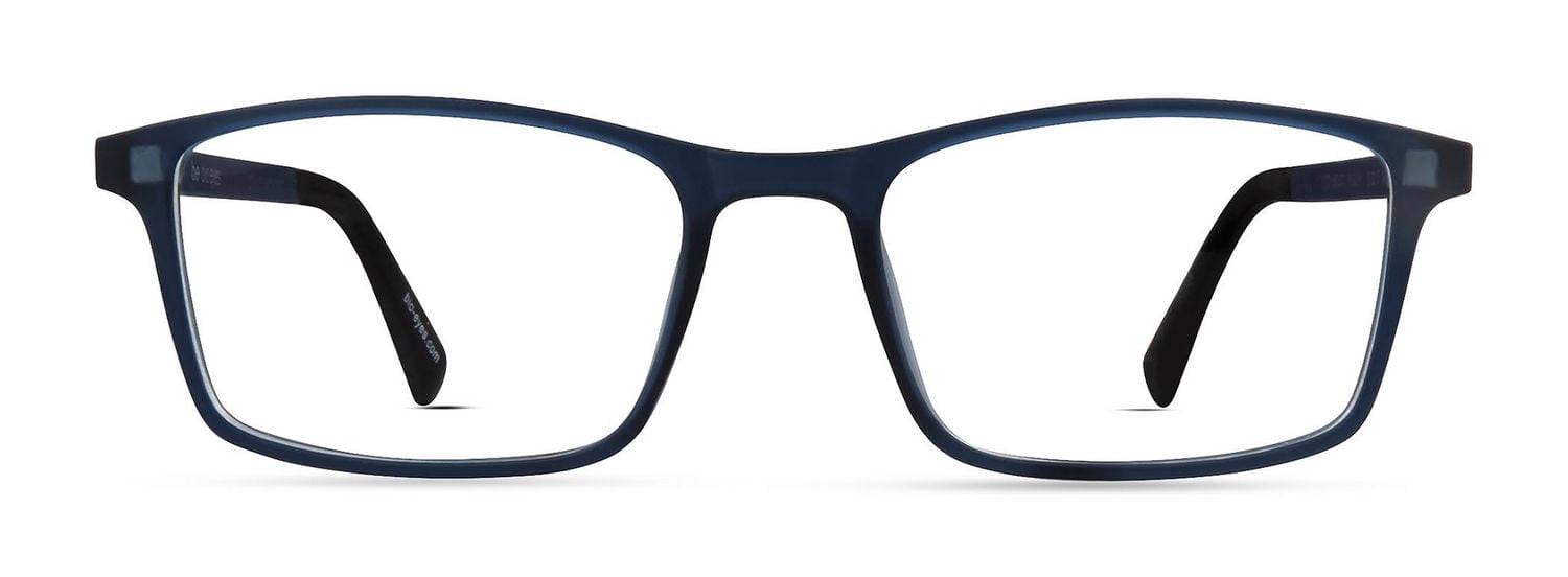 Bio Eyes Lunettes De Vue Pour Hommes, Reed, Bleu Marine, 50-17-140