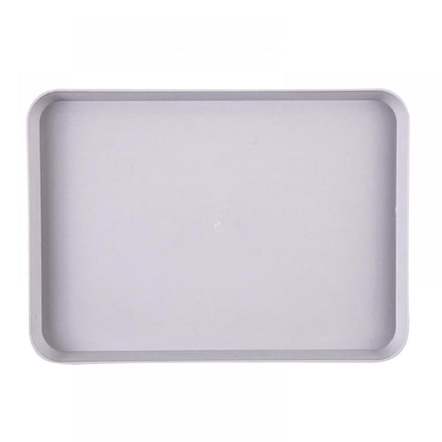 Rectangular Serving Trays Storage Tray Easy to Clean Non-Slip Dinner Plate for Coffee Table Kitchen Parties
