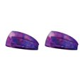thumbnail image 3 of Qarigey Diademas de ganchillo Banda para la cabeza deportiva Tie-dye Banda para el sudor Estampado Accesorios para peinados Mujeres Hombres para Type2 NO2 Qarigey CBP274626, 3 of 6