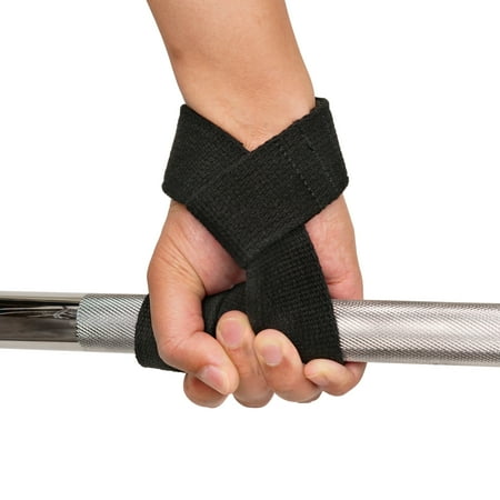 straps wrist lifting weight heavy workout weightlifting duty training fitness neoprene crossfit 2000lb padding sunny capacity pair health dialog displays