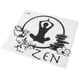 thumbnail image 4 of Etiqueta Engomada Del Patrón De Yoga, Etiqueta Engomada Del Patrón De Yoga Zen Etiqueta De La Pared De PVC Etiqueta De La Pared De Meditación Probada Profesionalmente, 4 of 8