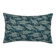 thumbnail image 3 of Salouo Fish Style Print Print Pillow Case Cover,Wrinkle-Free Bed Pillow Cover Pack of 1 Home Decor Fade-Resistant and Stain-Resistant ,Pillows Not Included -14"x20", 3 of 8