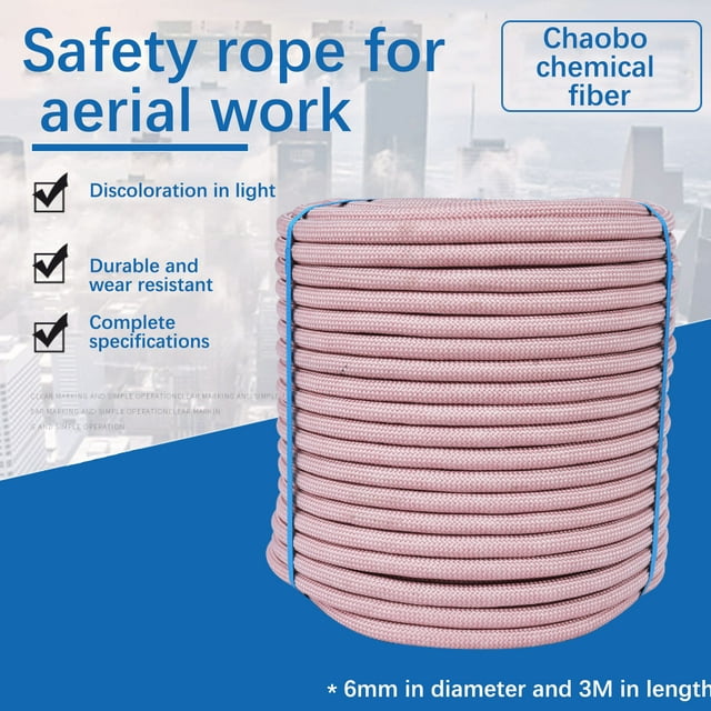 Faucets Hardware — Rope Work Mountaineering Rope For Outdoor Use 3-Layer Weave Dropping Style Tools & Home Improvement Durability