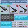 thumbnail image 2 of Replacement 65W Laptop Charger USB Type C, Compatible with Lenovo ThinkPad T480s T580s T490 E480 E580 Chromebook C330 S330 100e 300e 500e,Yoga C930 C940 720, 2 of 8