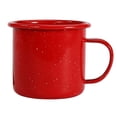 thumbnail image 4 of Taza de café de cerámica Taza de bebidas para una taza de agua de oficina para adultos Copa de café 450 ml para bebidas de leche de té jugo de bebidas Rojo, 4 of 8