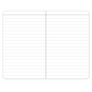 Elan Publishing Company Field Notebook / Pocket Journal - 3.5x5.5 - Orange - Lined Memo Book - Pack of 5 - ELAN-FN-003C