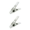 thumbnail image 2 of Scienceny Abrazadera de resorte de Metal portátil para fotografía, Clip de invernadero para carpintería, sujetador en forma de A, accesorio de Blanco 2piezas, 2 of 6