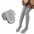 thumbnail image 1 of Bas de Danse Doux à Pieds Collants de Ballet Enfants Super Élasticité Collants d'Uniforme Scolaire pour Filles, 1 of 3