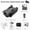 Black, variant on Mini Drone with Camera, Drones for Kids Adults, Boys Gifts, 1080P HD Foldable Drone with Gravity Control, Gestures Selfie, Altitude Hold, One Key Start, 3D Flips, 2 Batteries, Toy for Boys Girls