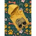 thumbnail image 3 of Cool Hipster Corgi Hoodie Men - Men Hoodie, 2XL, 3 of 4