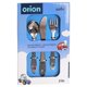 thumbnail image 3 of Cutlery Set for Children - Three-piece with Car Motif, 3 of 5