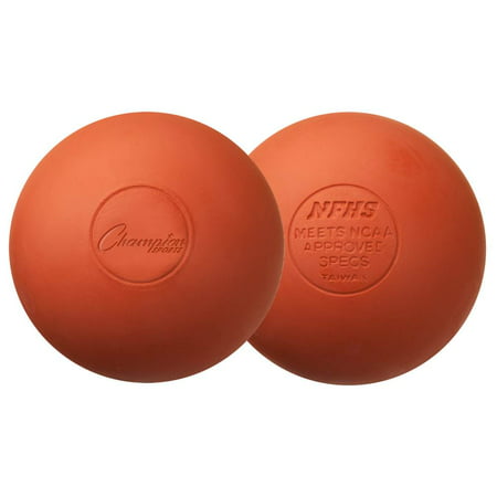 Low Bounce Lacrosse Ball in Orange - Set of 12