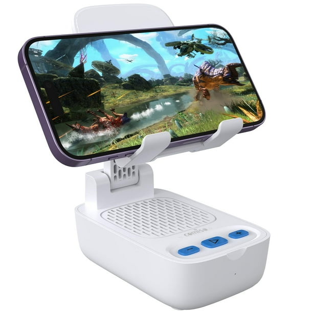 Soporte para teléfono con altavoz Bluetooth inalámbrico COMISO X8