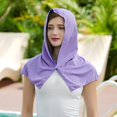 thumbnail image 2 of Visland Cooling Hoodie Towel Extra Soft High Elastic Sweat Absorption UV Protection Quick Drying Sweat Towel Neck Wrap Cooling Towel, 2 of 8