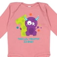 thumbnail image 4 of Inktastic Monster 1st Birthday Boys or Girls Long Sleeve Baby Bodysuit, 4 of 5