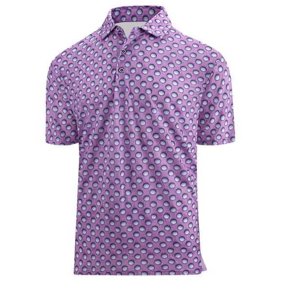 CONZONE Men's Polo Shirt Short Sleeve Casual Polo Shirt for Men Graphic Breathable Loose Fit Cozy Summer Golf Shirts