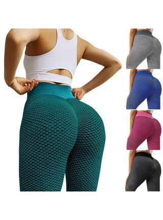 VEKDONE 2023 Clearance Women's Scrunch Butt Lifting Leggings High Waisted  Booty Yoga Pants Workout Gym Seamless Butt Leggings 