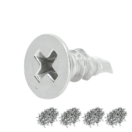 

Self Drilling Screw Stainless Steel Countersunk Screws 13mm Nominal Length Wide Application For Metal M4.8-16