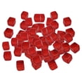 thumbnail image 4 of 100pcs Assorted Colored Translucent 6 Sides Transparent Polyhedral D6, 4 of 7