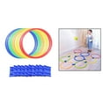 thumbnail image 3 of pitrice 10Pc Kindergarten Teaching Aid Sport Hopscotch Jump Rings Sport Toy Hopscotch Fun Game Toys Hopscotch Grid Jump Jumping Ring 28cm, 3 of 9