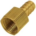 thumbnail image 1 of Derale 98106 1/2" NPT Female x 1/2" Straight Hose Barb Fitting, 1 of 1