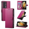 thumbnail image 3 of Funda para FOXDOCK Samsung Galaxy S21 Ultra– Cuero Premium, 3 ranuras para tarjetas, Protección contra impactos, 3 of 5