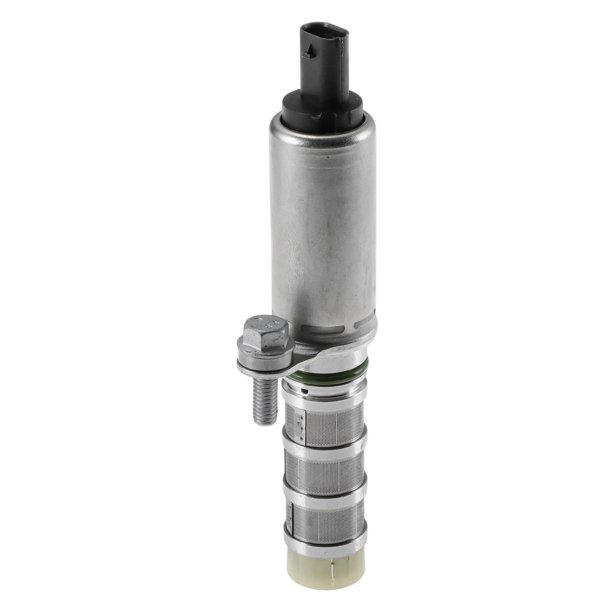 Solenoide de Válvula de Tiempo Variable VVT de Bargains Únicos para Buick Envision 2016-2020 Válvula de Control de Aceite del Árbol de Levas No.12655433 Tono Negro Plateado 1 pieza