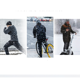 thumbnail image 4 of 2 piezas de orejeras cálidas de invierno para hombres, orejeras de felpa de cuero PU, orejeras cálidas (negro) JAMW Sencillez, 4 of 5