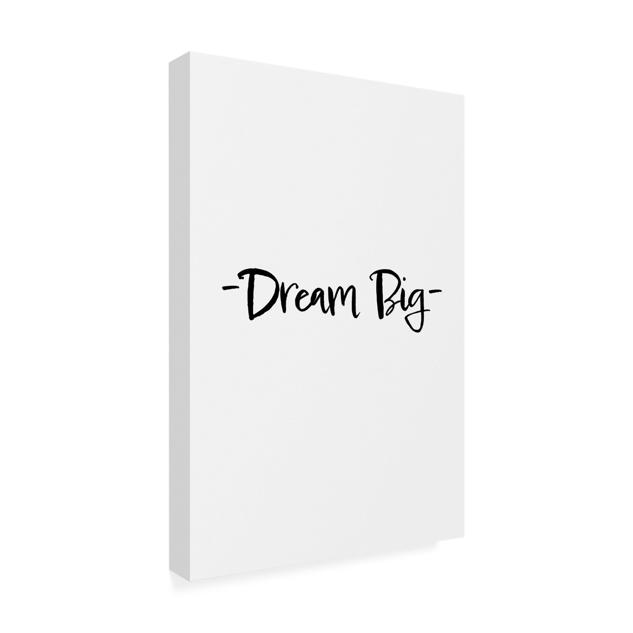 Trademark Fine Art Pictufy Studio Dream Big Canvas Wall Art