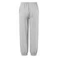 thumbnail image 6 of ZHOGXU Exquisite Elastic Waist Drawstring Solid Color Jogger Kids Pants For Girls Back To School Wear, 6 of 6
