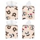 thumbnail image 2 of Fotbe Panda Ice Creams Donuts Porta Pañuelos Decorativo de Cuero, Caja Cuadrada Moderna para Pañuelos Faciales, Organizador y Dispensador 5x5x5'', 2 of 7