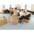thumbnail image 6 of Lorell Concordia Series Latte Laminate Desk Ensemble, Latte Laminate, 6 of 6