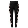 thumbnail image 5 of WILLBEST Leggings de Cintura Alta Para Mujer, Pantalones de Yoga Para Entrenamiento, Suaves, Elásticos, Cómodos, Deportivos, Para Correr, Fitness, Estampado de Pascua Extra Grande, 5 of 5