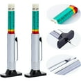 thumbnail image 3 of keepw 2 Pieces Car Tire Depth Gauge Portable Universal Automobile Tires Tester Tread Metric Measuring Tool Gadget for Shop, 3 of 6