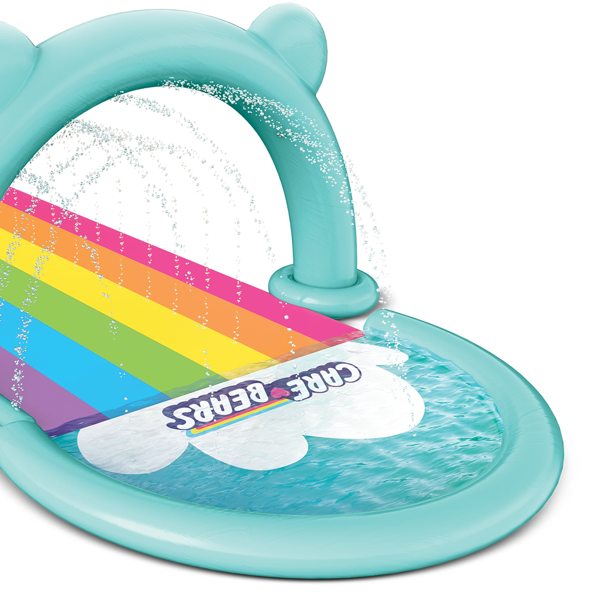 Care Bears Dual Lane Sprinkler Water Slide