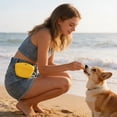 thumbnail image 5 of yuHome Silicone Dog Training Waist Bag | Clip Type Pet Training Bag | Dog Food Bag Treat Bag for Outdoor Training | Magnetic Clasp | 5.51X4.33X1.38 Inch | Lightweight Dog Treat Pouch, 5 of 5